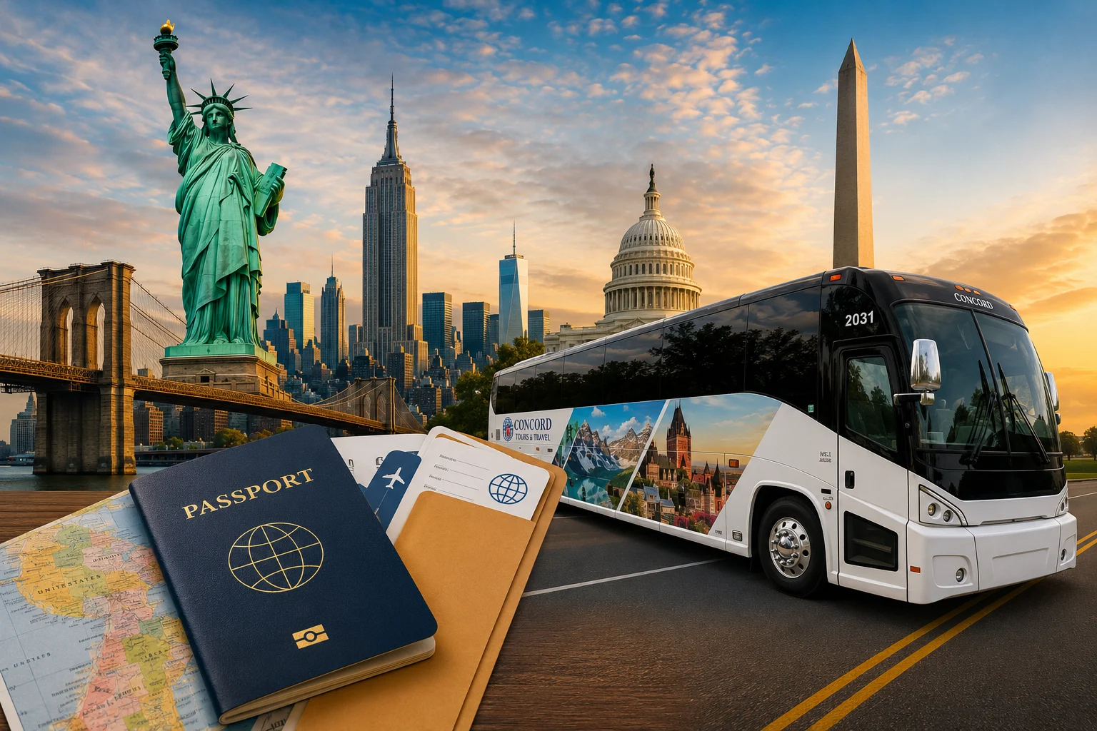 Documents Required for Bus Tours to the United States from Canada